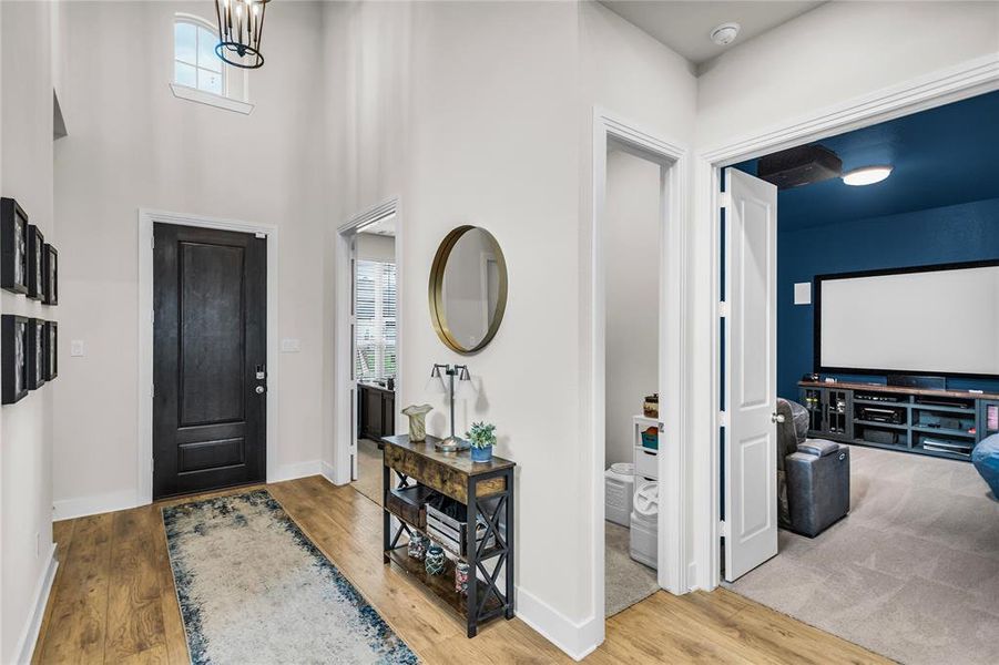 Furnished interior view inside a new home in , Fate (Image 28). Furnished interior view inside a new home in , Fate (Image 28).