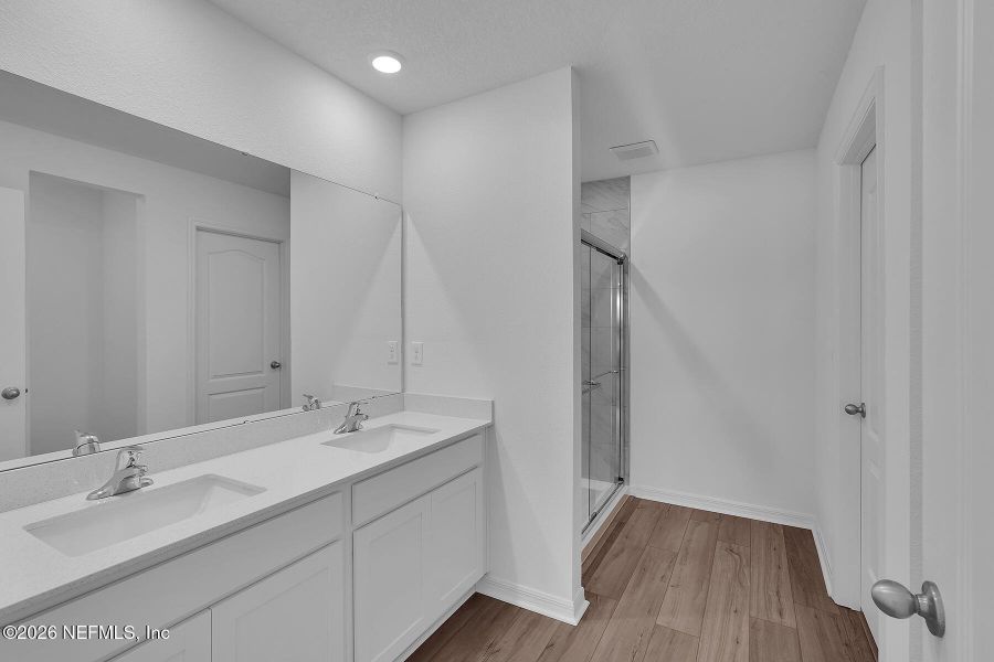 Furnished interior view inside a new home in Westport Landing, Jacksonville (Image 8).