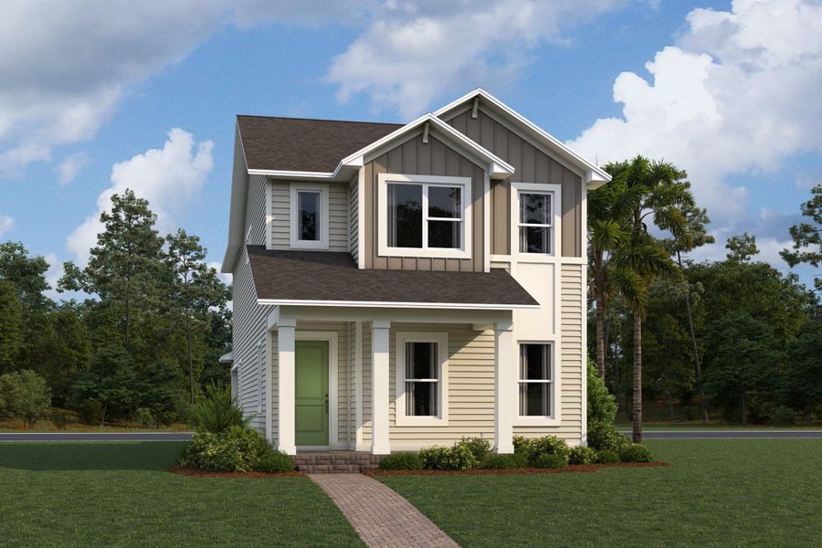 Sandestin Elevation Transitional Farmhouse Sandestin Elevation Transitional Farmhouse