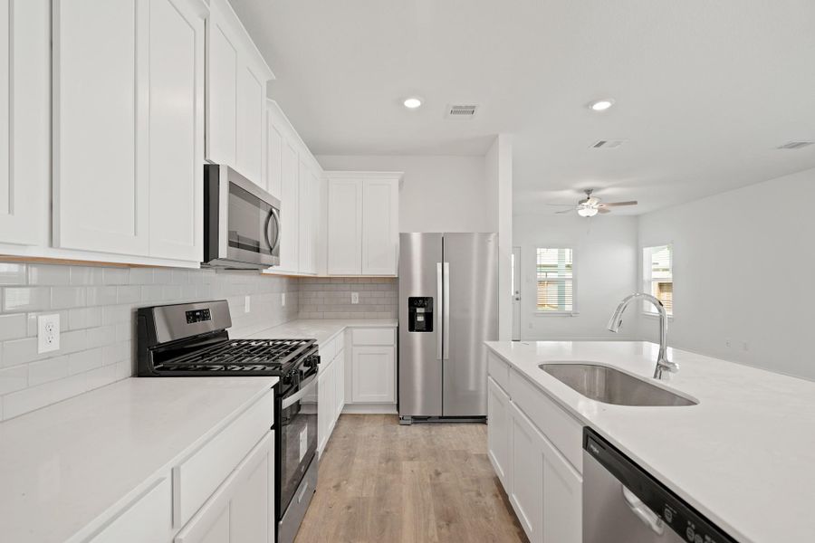 Furnished interior view inside a new home in Laurel Farms, Brookshire (Image 8). Furnished interior view inside a new home in Laurel Farms, Brookshire (Image 8).