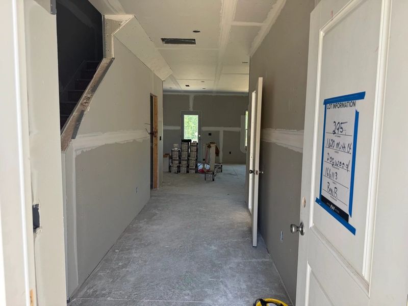 In-progress construction of a new home in Towns at The Point, Rolesville, NC (Image 5).