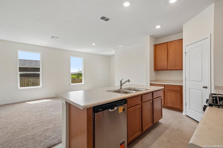 Furnished interior view inside a new home in Punta Verde, Converse (Image 6).