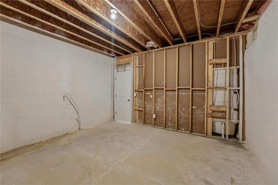 In-progress construction of a new home in Ivey Township, Dallas, GA (Image 65).
