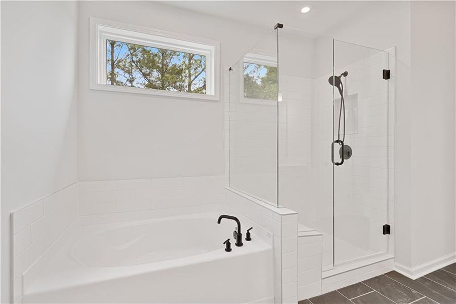 Furnished interior view inside a new home in Tiberon Woods, Cumming (Image 6).