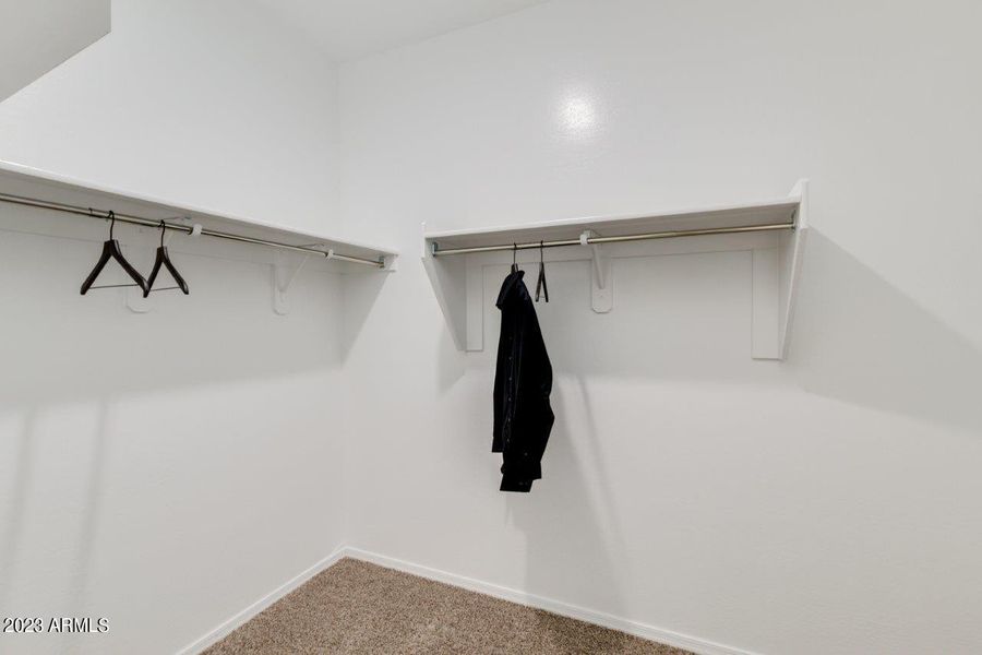 Primary Walk In Closet