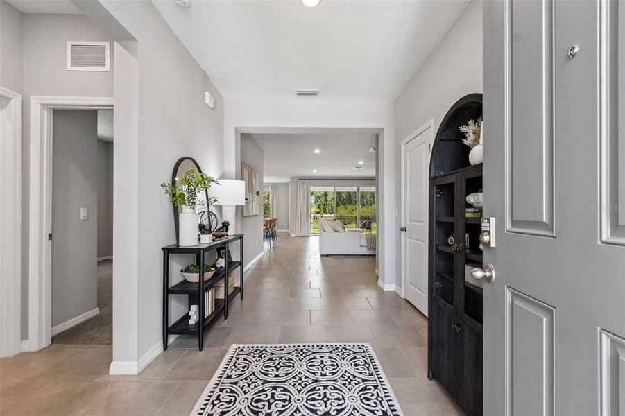 Furnished interior view inside a new home in Deerbrook, Land O' Lakes (Image 61).