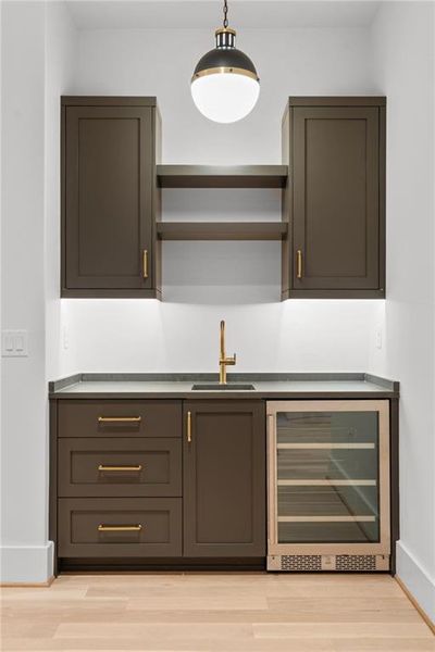 Furnished interior view inside a new home in , Atlanta (Image 15).