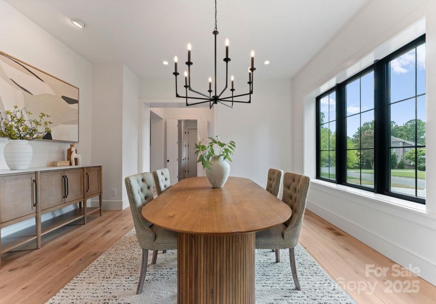 Dining Room with natural light with access from Butler's pantry Dining Room with natural light with access from Butler's pantry