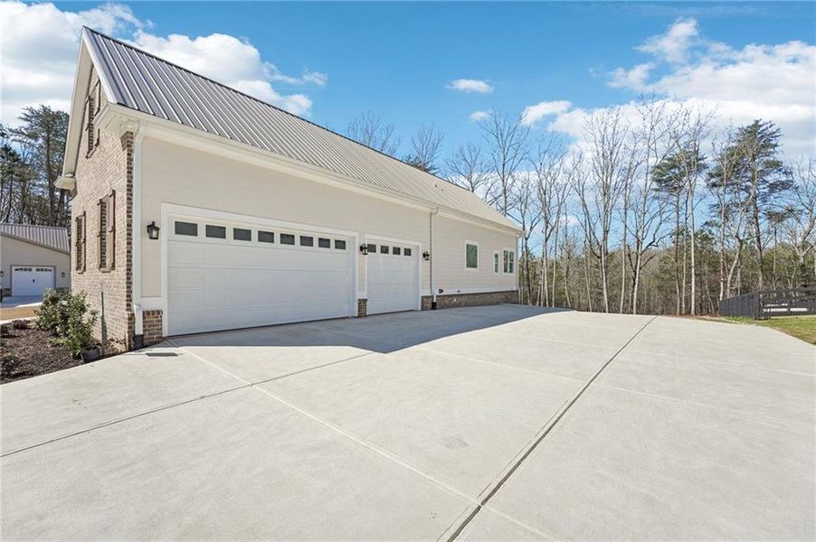 Exterior details and patio area of a home in , Canton (Image 36).