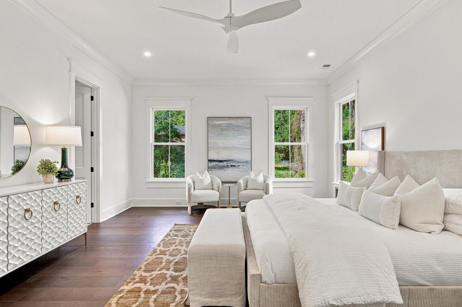 Furnished interior view inside a new home in , Mount Pleasant (Image 72).