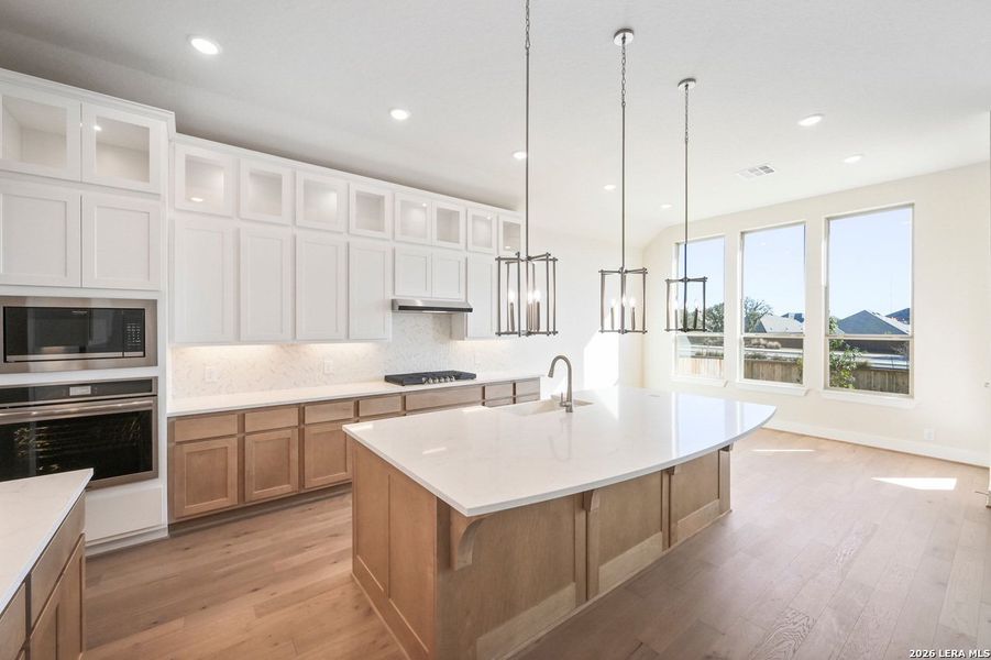 Furnished interior view inside a new home in Davis Ranch, San Antonio (Image 9).