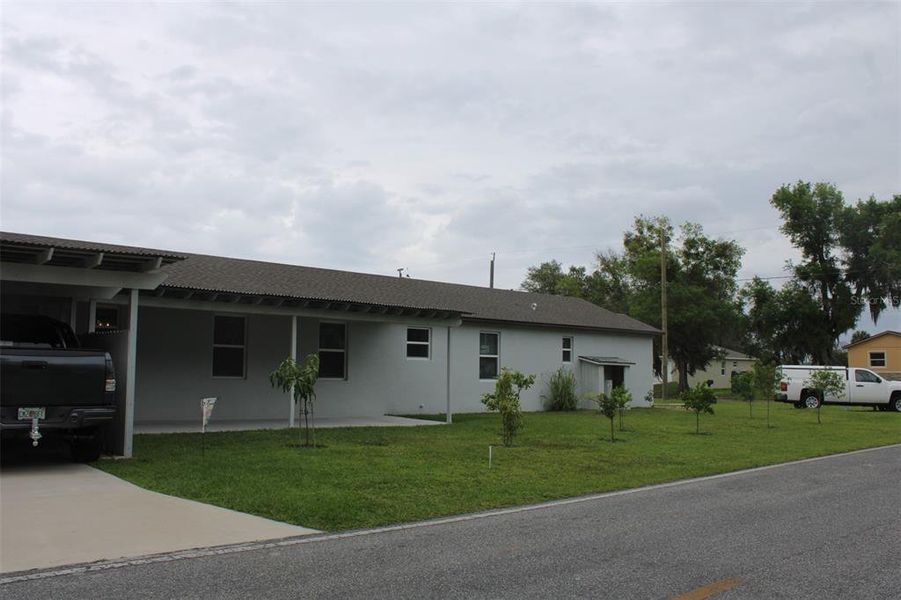 Exterior details and patio area of a home in , Sanford (Image 26). Exterior details and patio area of a home in , Sanford (Image 26).
