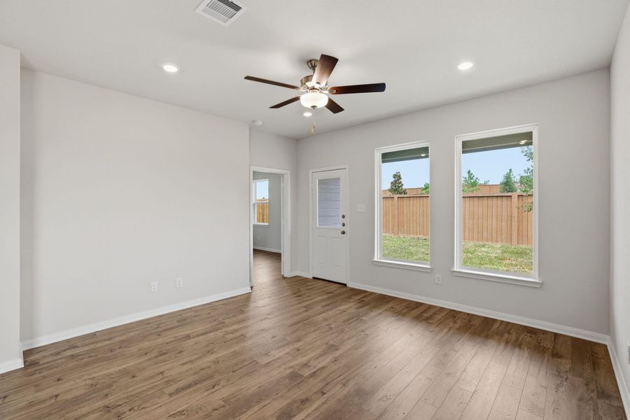 Spacious, unfurnished interior of a new home in Magnolia Woods, Magnolia (Image 14).