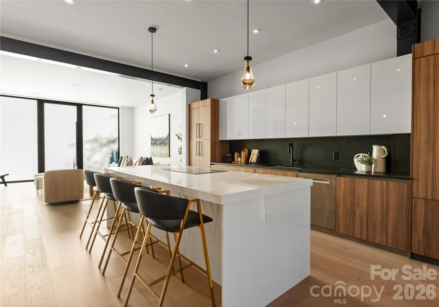 Furnished interior view inside a new home in , Charlotte (Image 9).