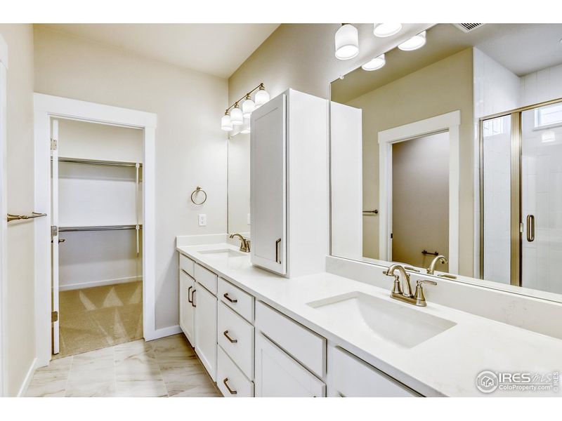 Furnished interior view inside a new home in Barefoot Lakes, Firestone (Image 7).