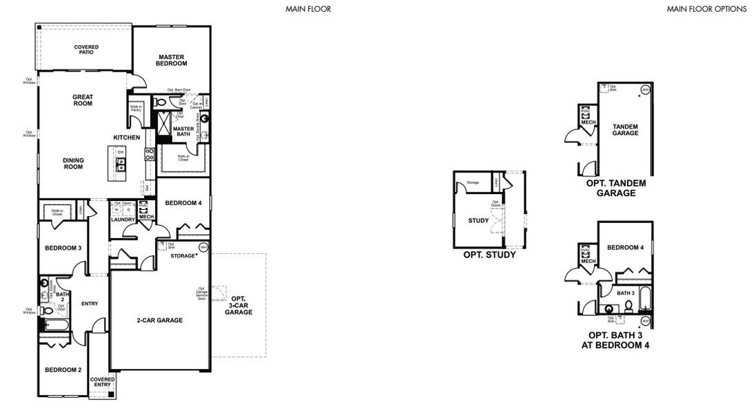 Image 5 representing the Larimar by Richmond American Homes in Woodbridge, Fernandina Beach, FL.
