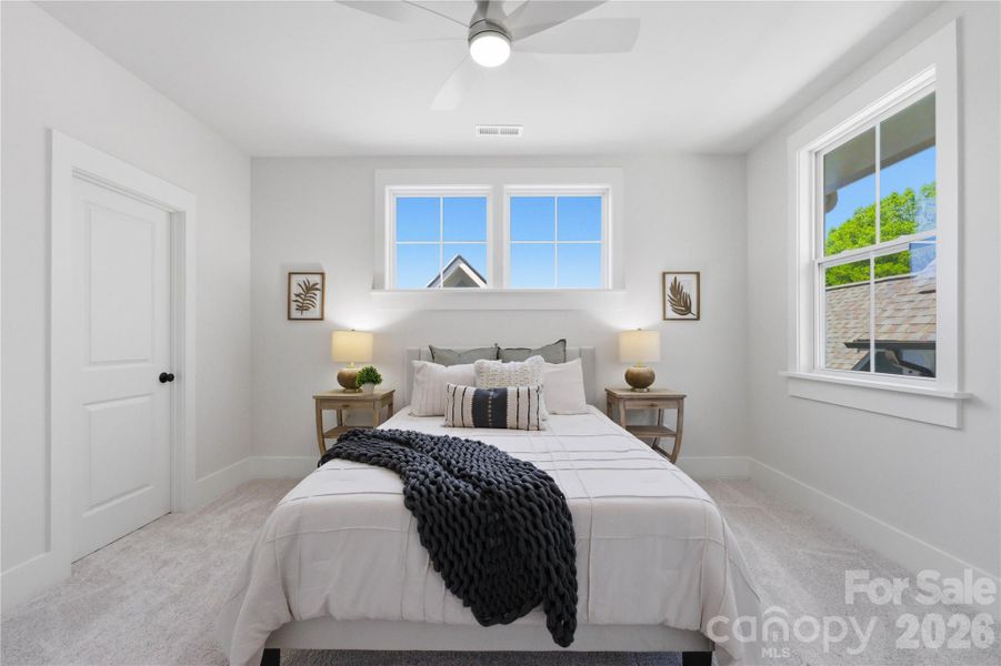 Furnished interior view inside a new home in , Fort Mill (Image 39).