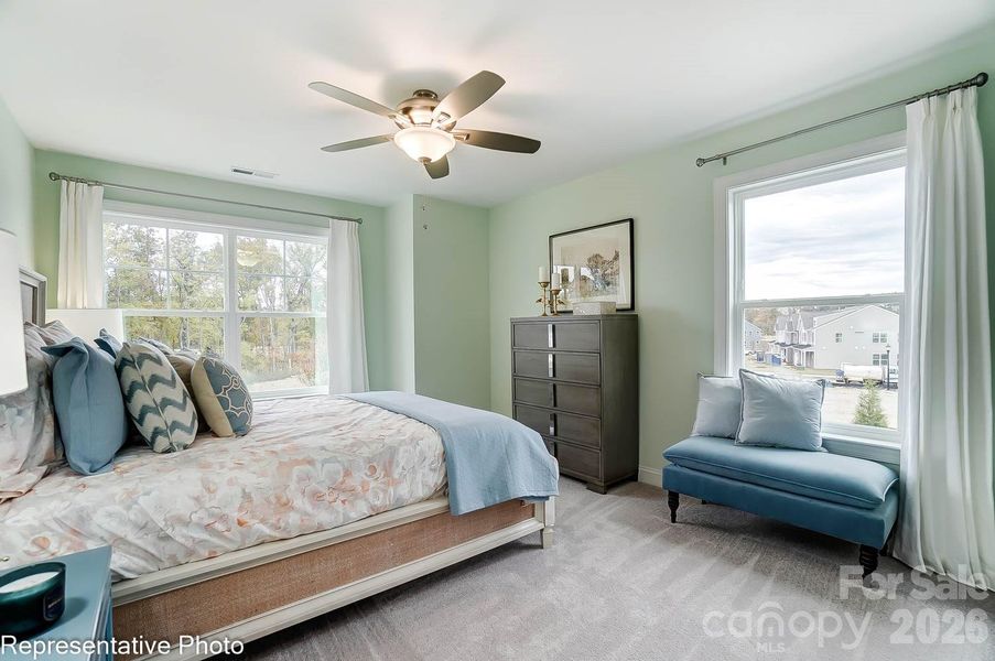 Furnished interior view inside a new home in Harrisburg Village, Harrisburg (Image 28).