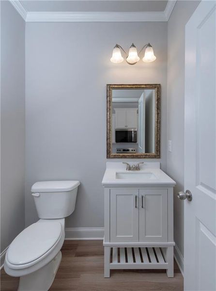 Furnished interior view inside a new home in , Flowery Branch (Image 3).