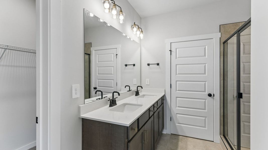 Furnished interior view inside a new home in Reserve at Hickory Ridge, Columbia (Image 12). Furnished interior view inside a new home in Reserve at Hickory Ridge, Columbia (Image 12).
