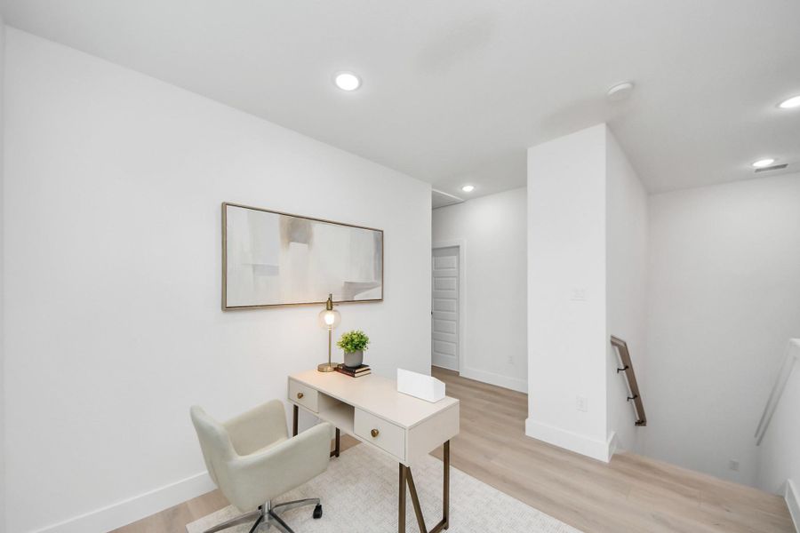 Furnished interior view inside a new home in , Houston (Image 14). Furnished interior view inside a new home in , Houston (Image 14).