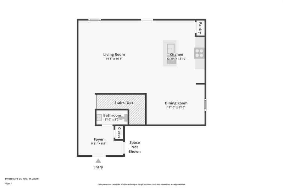 2D floor plan layout of this home in Bollinger, Maxwell, TX (Image 4). 2D floor plan layout of this home in Bollinger, Maxwell, TX (Image 4).