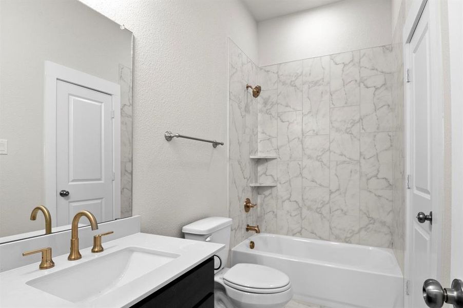 Furnished interior view inside a new home in Callan Village, Lorena (Image 13).