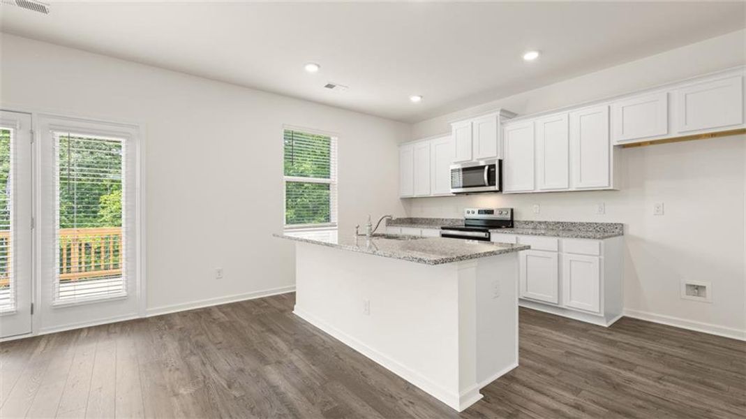 Furnished interior view inside a new home in Locust Grove Station - Cedar Ridge, Locust Grove (Image 9). Furnished interior view inside a new home in Locust Grove Station - Cedar Ridge, Locust Grove (Image 9).