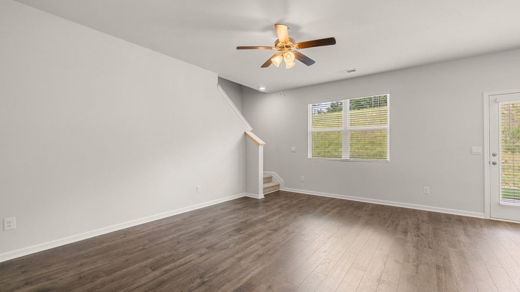 Spacious, unfurnished interior of a new home in Highland Hills, Graniteville (Image 13). Spacious, unfurnished interior of a new home in Highland Hills, Graniteville (Image 13).