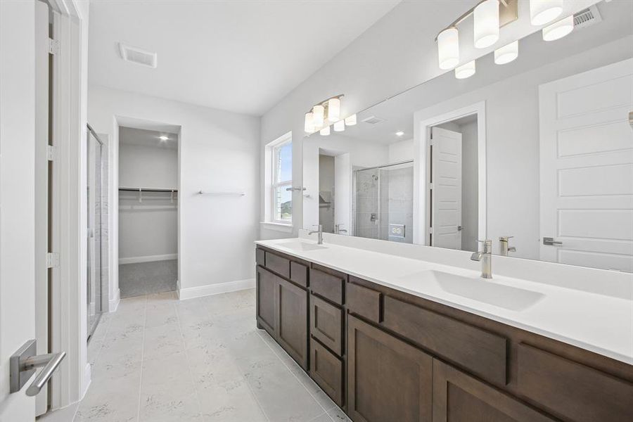 Furnished interior view inside a new home in Treeline, Justin (Image 9). Furnished interior view inside a new home in Treeline, Justin (Image 9).