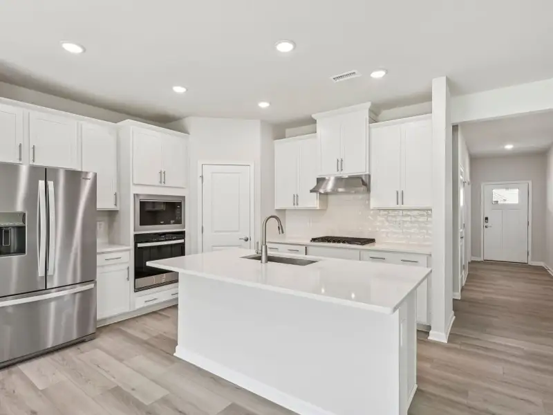 Furnished interior view inside a new home in Marshburn Landing - Signature Series, Wendell (Image 4).