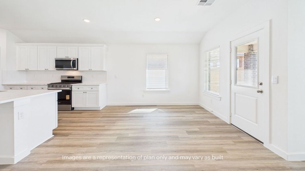 Representative unfurnished interior of a home built from the The Blanco by D.R. Horton in Westmont, Lubbock (Image 30). Representative unfurnished interior of a home built from the The Blanco by D.R. Horton in Westmont, Lubbock (Image 30).