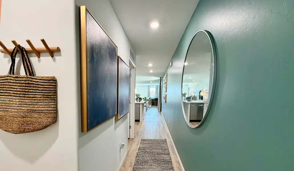 Furnished interior view inside a new home in Sorrel Ridge Estates, Tucson (Image 5).
