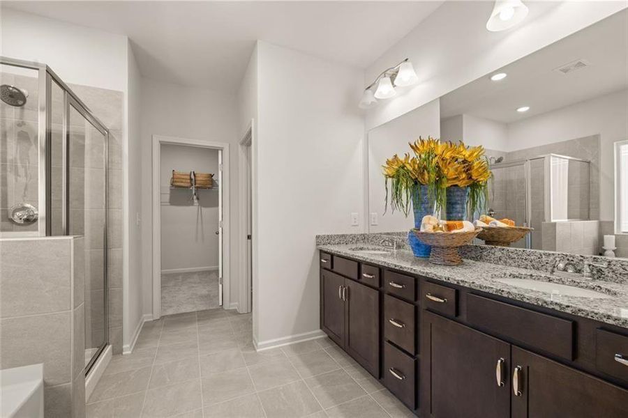 Furnished interior view inside a new home in Summerfield Place, Carrollton (Image 36). Furnished interior view inside a new home in Summerfield Place, Carrollton (Image 36).