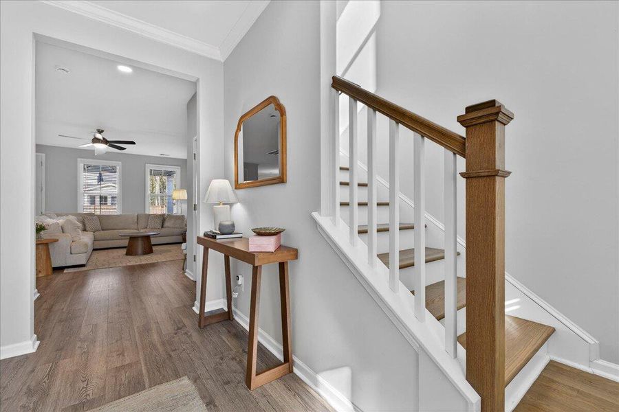 Furnished interior view inside a new home in Windsor Crossing, North Charleston (Image 7).