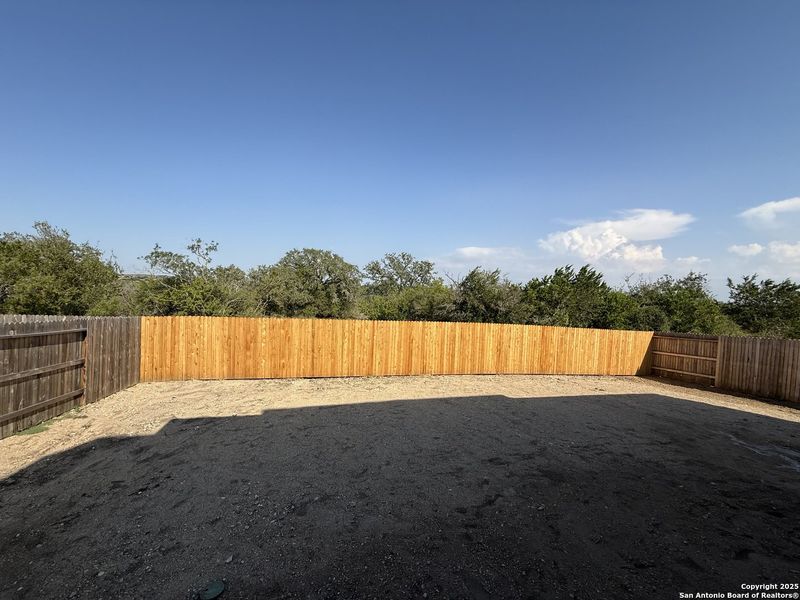 Exterior details and patio area of a home in Buffalo Crossing, Cibolo (Image 2).