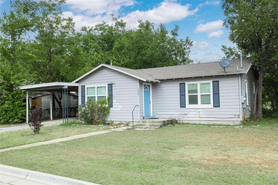 Front exterior of a new home in , Early, TX, highlighting curb appeal (Image 16). Front exterior of a new home in , Early, TX, highlighting curb appeal (Image 16).