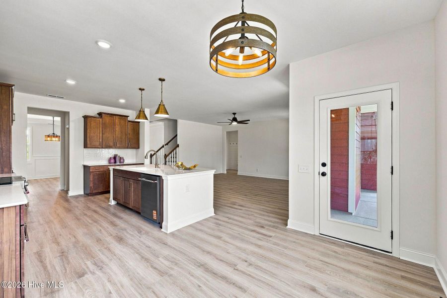 Furnished interior view inside a new home in Legacy Lakes, Aberdeen (Image 10).