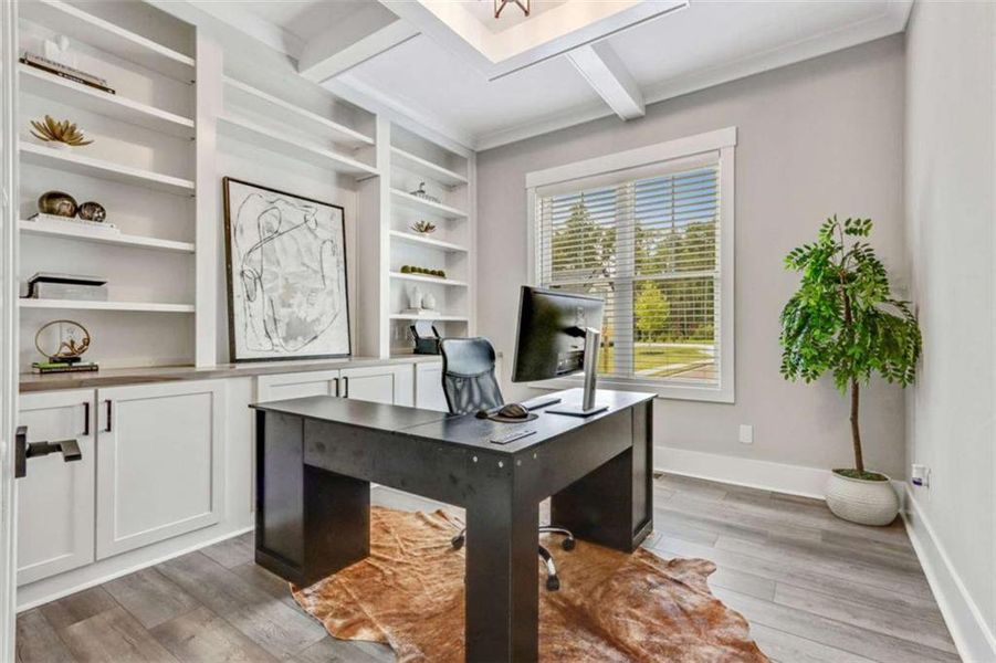Furnished interior view inside a new home in , Powder Springs (Image 20). Furnished interior view inside a new home in , Powder Springs (Image 20).