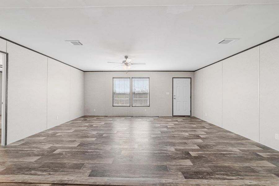 Living Room view from kitchen