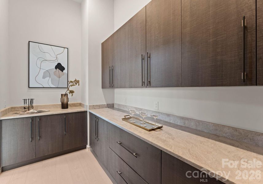 Furnished interior view inside a new home in , Charlotte (Image 10).