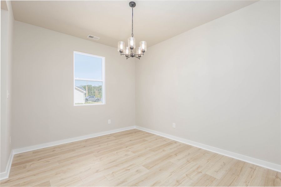 Representative unfurnished interior of a home built from the Hickory w/ Bonus Rm by Nason Homes in Woodland Farms, Dickson (Image 19). Representative unfurnished interior of a home built from the Hickory w/ Bonus Rm by Nason Homes in Woodland Farms, Dickson (Image 19).