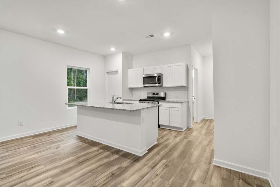 Representative furnished interior of a home built from the Baker by Ashton Woods in Langston Reserve, Cartersville (Image 12).