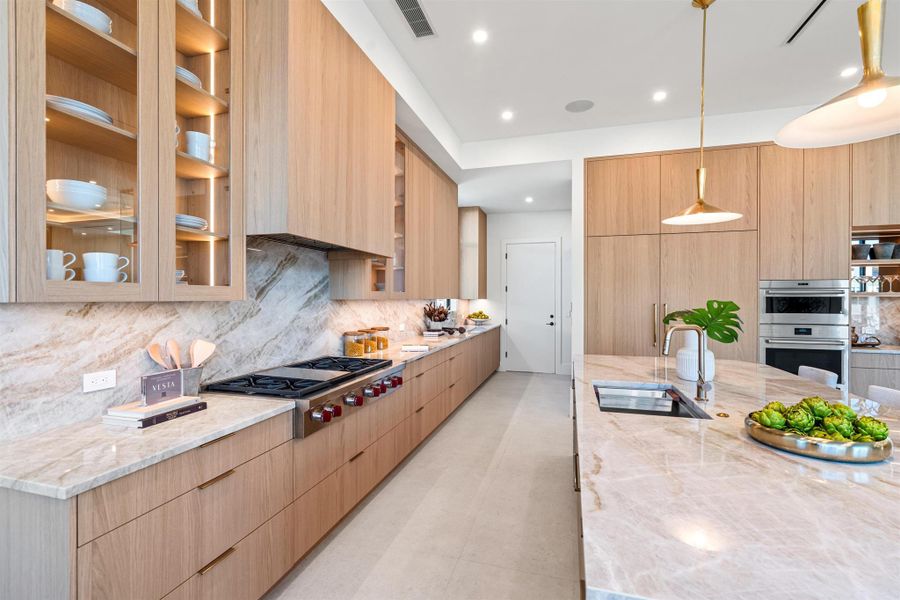 Furnished interior view inside a new home in , Delray Beach (Image 12).