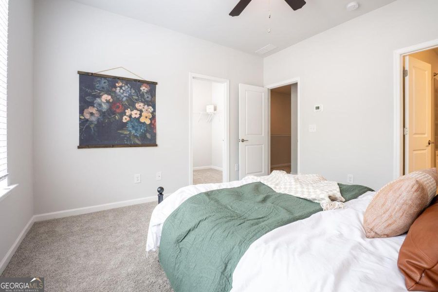 Furnished interior view inside a new home in Chimney Oaks Townhomes, Homer (Image 18). Furnished interior view inside a new home in Chimney Oaks Townhomes, Homer (Image 18).