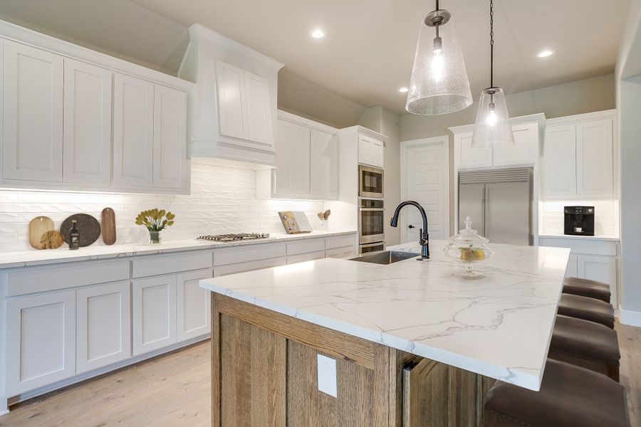 Representative furnished interior of a home built from the The El Paso by Kenmark Homes in LeTara, Haslet (Image 4). Representative furnished interior of a home built from the The El Paso by Kenmark Homes in LeTara, Haslet (Image 4).