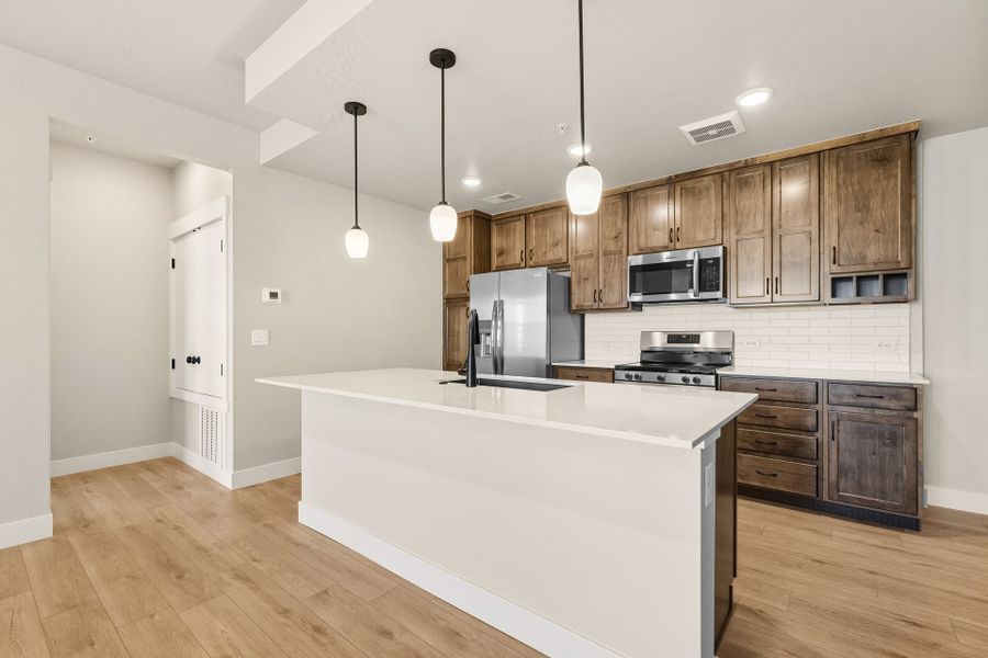 Furnished interior view inside a new home in The Lakes at Centerra, Loveland (Image 3).