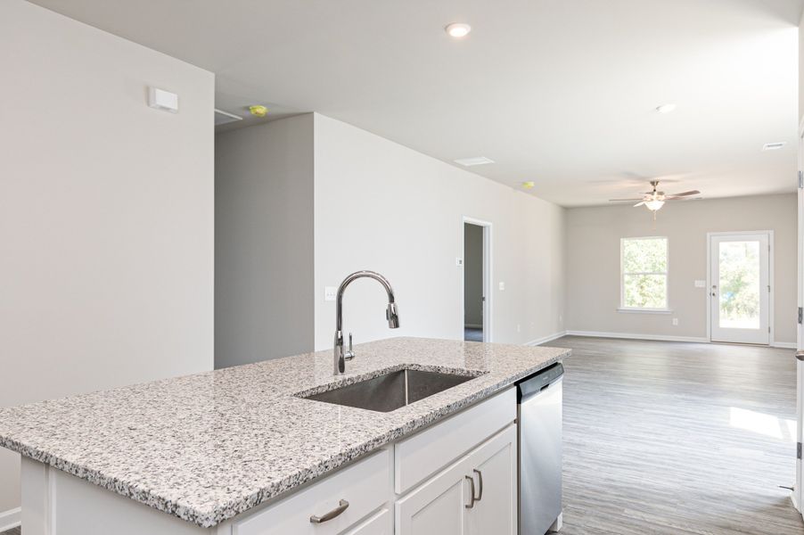 Furnished interior view inside a new home in Cantigny Park, Clarksville (Image 13). Furnished interior view inside a new home in Cantigny Park, Clarksville (Image 13).