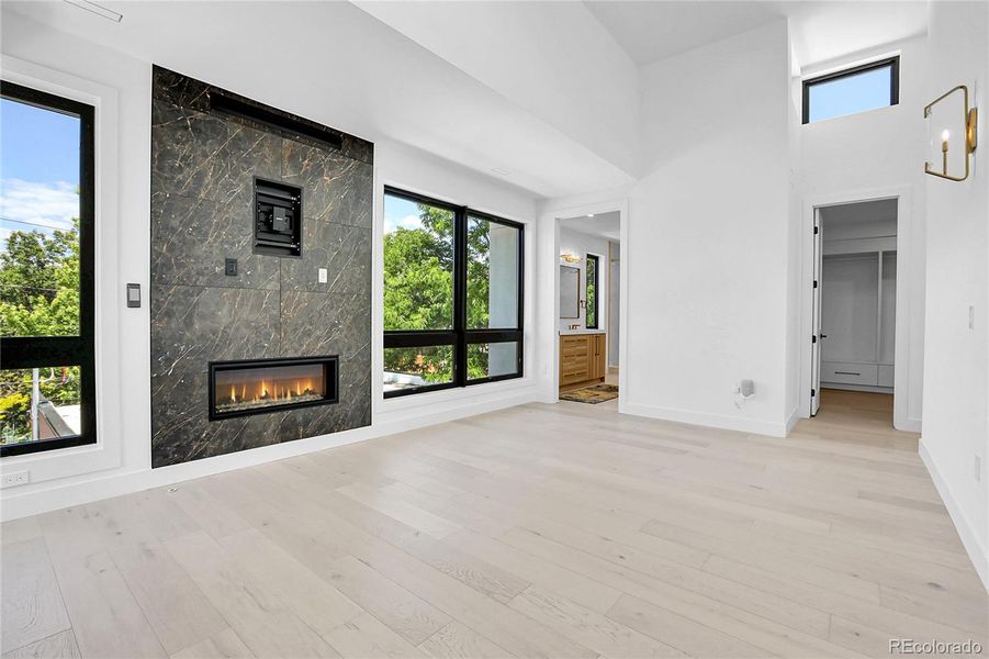 Furnished interior view inside a new home in , Denver (Image 16).