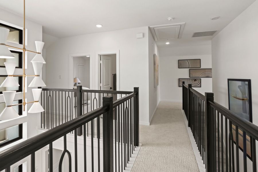 Furnished interior view inside a new home in Jubilee 45', 50', 70', Hockley (Image 37).